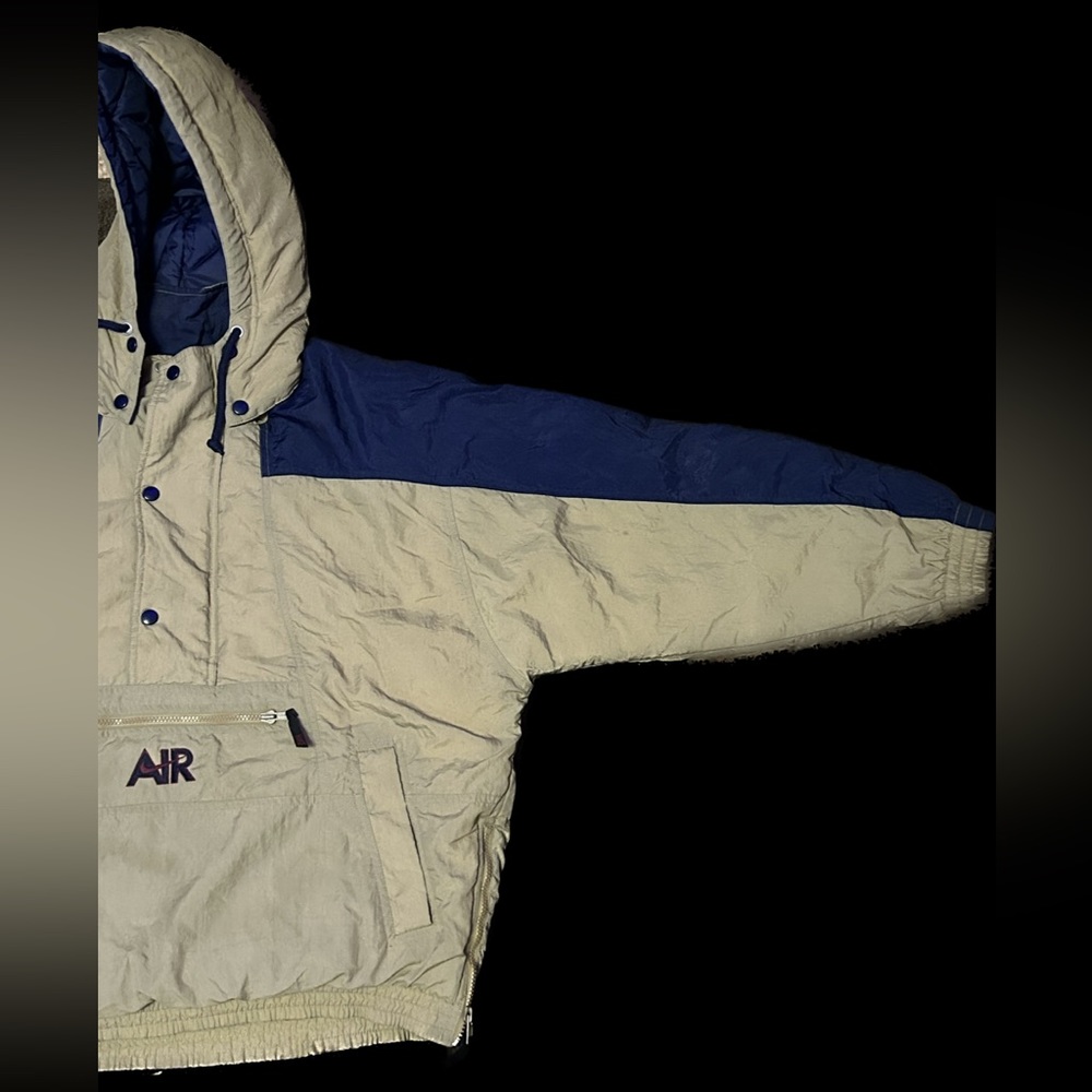 Vintage Nike “Air” Brown and Navy blue Coat/Jacket.